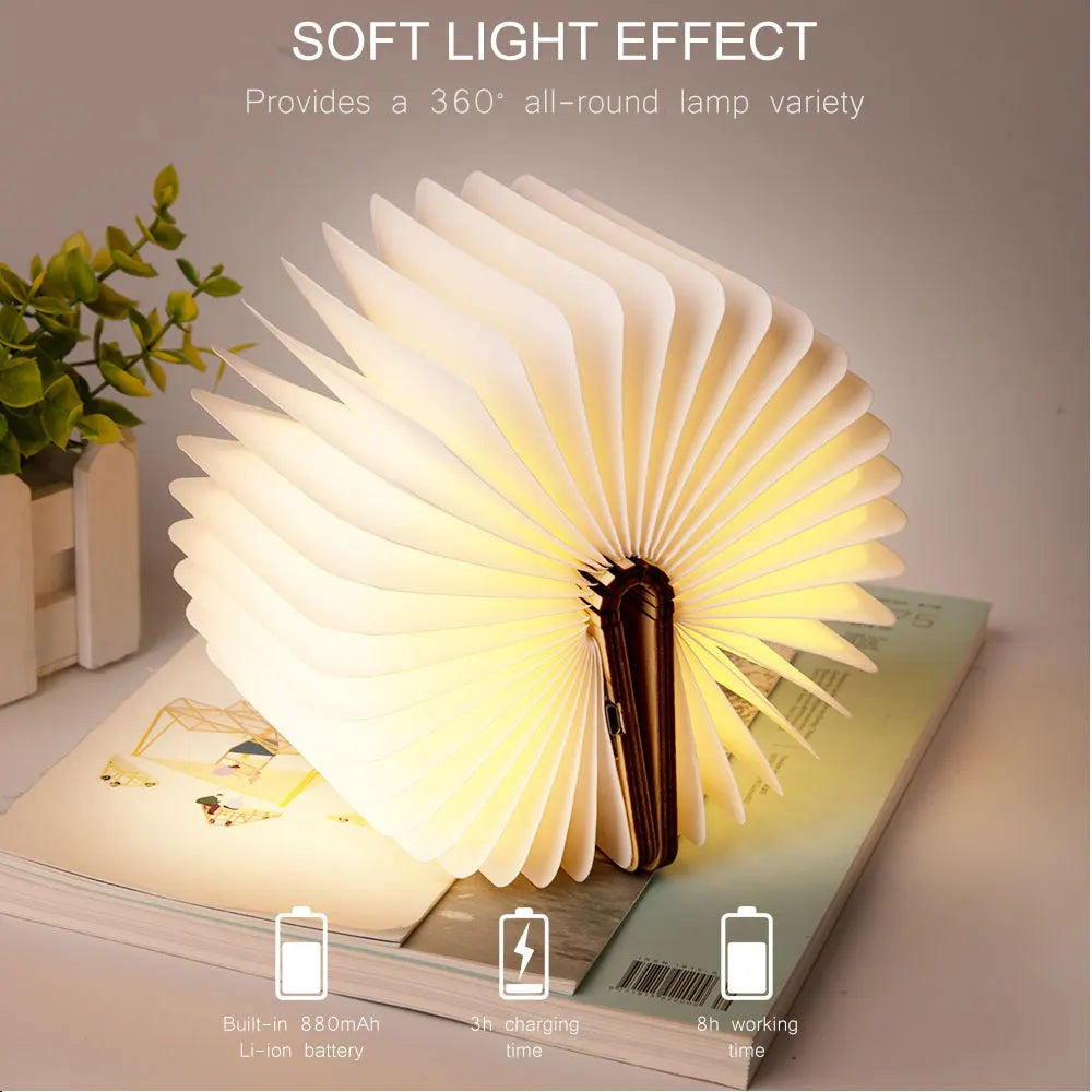 Led Book Night Lamp